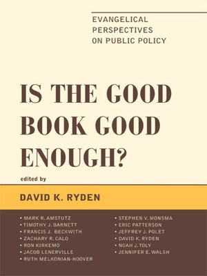 cover image of Is the Good Book Good Enough?
